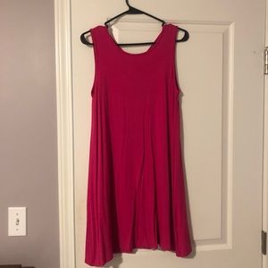 NEW WITH TAGS! Pink francescas casual dress